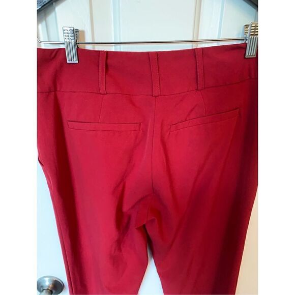 New York and company red pants size 2 - Picture 5 of 6
